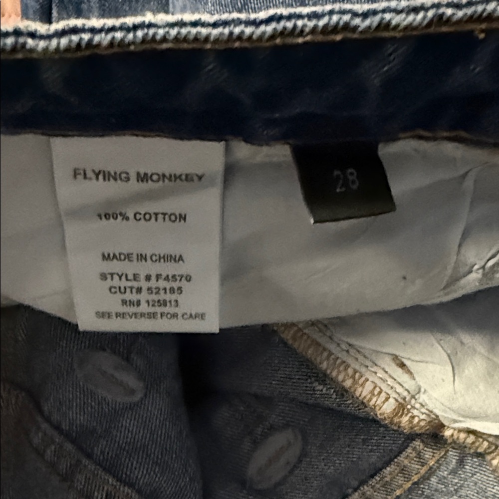 Blue Distressed Women Jeans - Picture 4 of 4